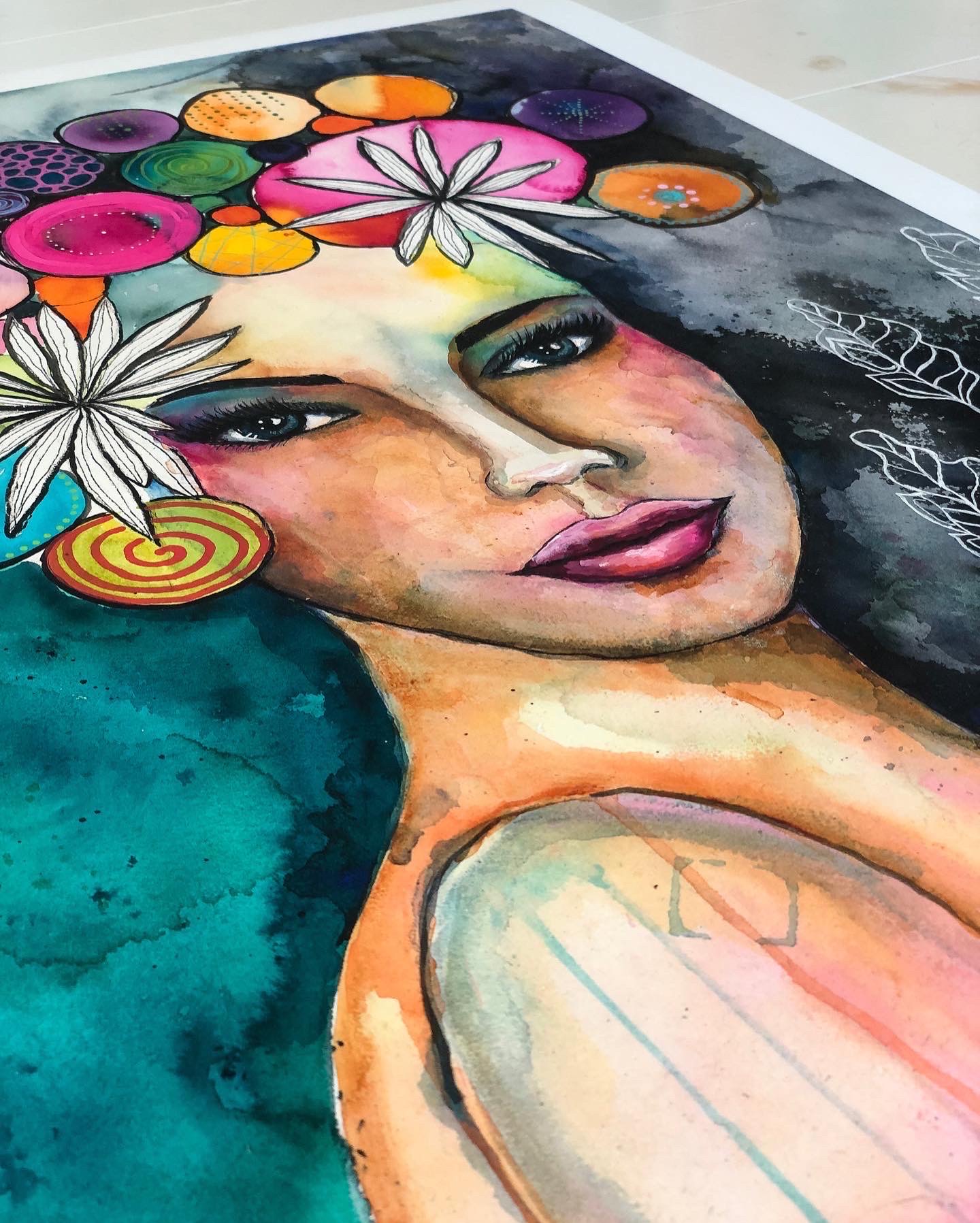 Kunsttryk 70x100 cm