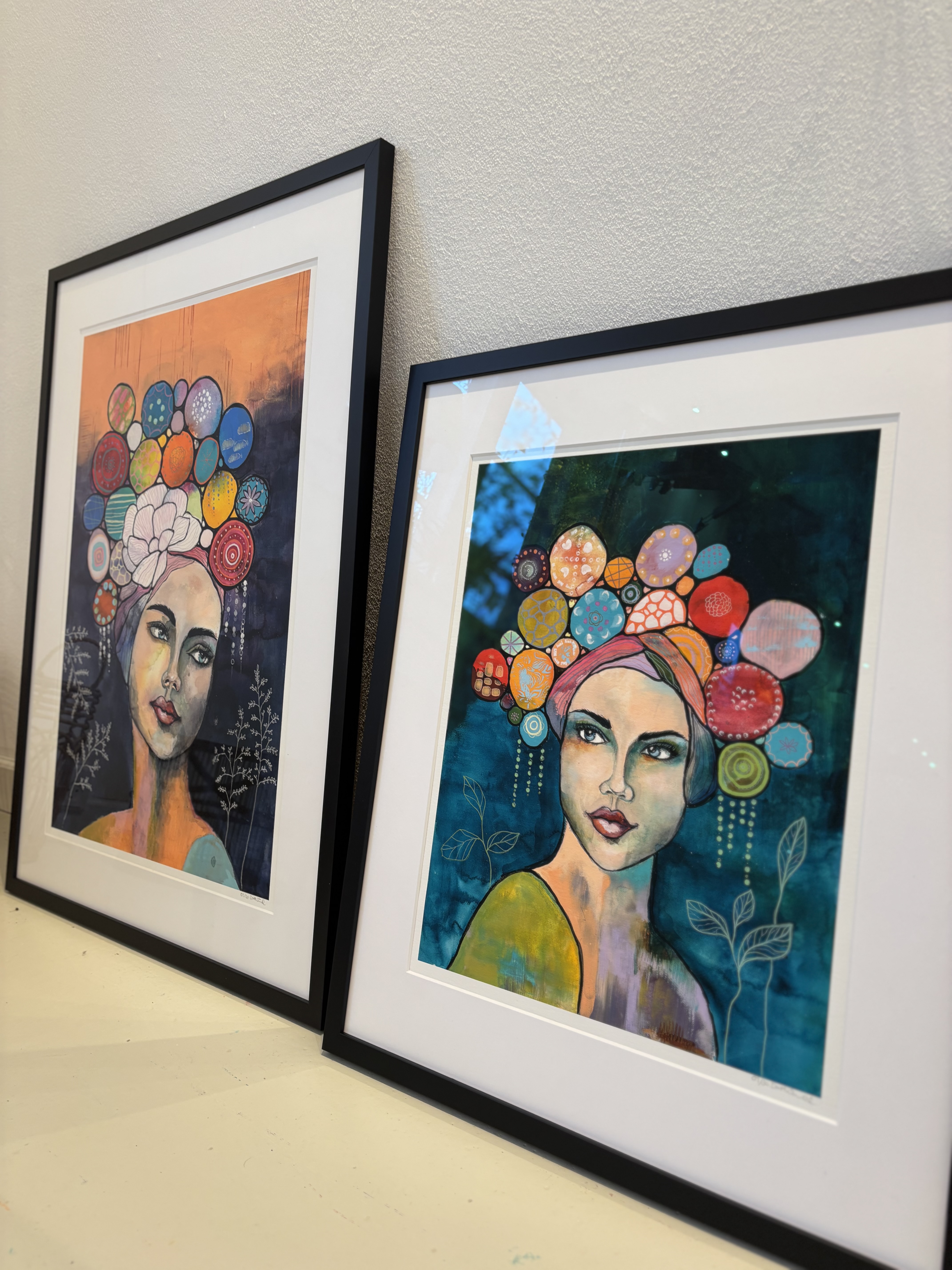 Jeg har afviklet min serie af kunsttryk, der kommer snart en ny serie